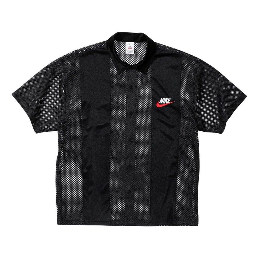 Košeľa Supreme Mesh Short Sleeve Shirt Čierna | SUP-SS24-166