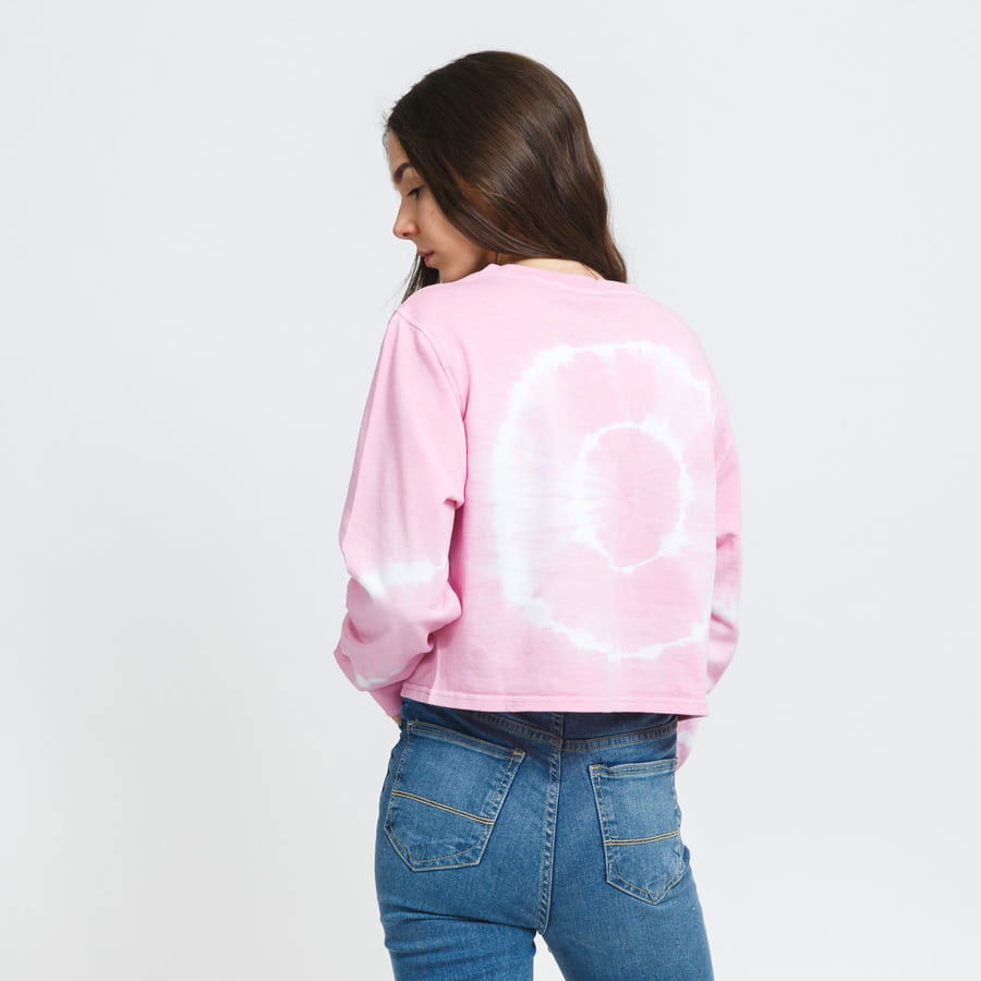 Tie Dye Cropped Crewneck