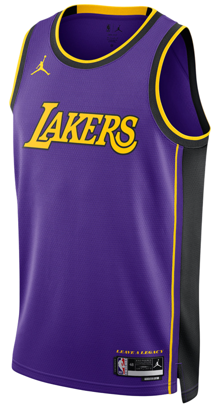 Dres Jordan Jordan LA Lakers Dri-Fit STM B22 Jersey Fialová | do9563-504, 0