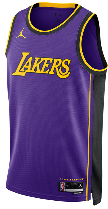 Dres Jordan Jordan LA Lakers Dri-Fit STM B22 Jersey Fialová | do9563-504, 0