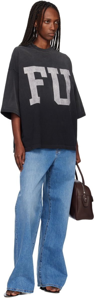 Tričko Fear of God Relaxed 'FU Educate' T-shirt Čierna | FG25FW10-10304HWJUS, 3