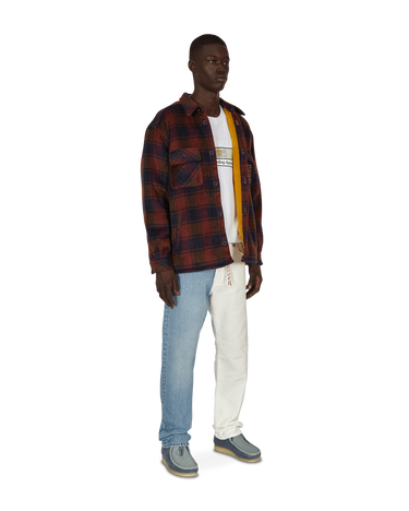 Košeľa PACCBET Sherpa Lined Woven Shirt Vínová | PACC9J002 1, 5