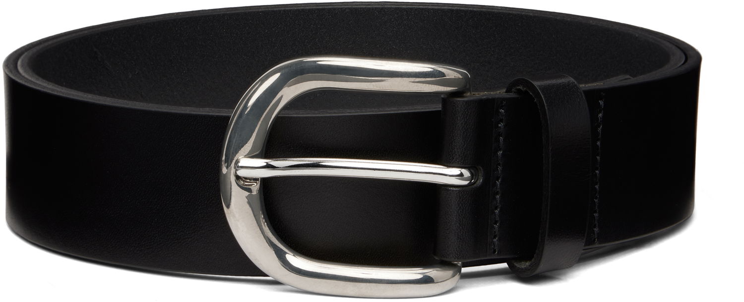 Opasok ISABEL MARANT Isabel Marant Zaph Leather Buckle Belt Čierna | E015CHB-A1B01J, 0