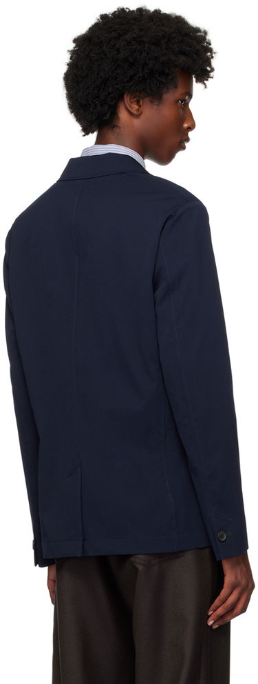 Vesta Paul Smith PS by Paul Smith Seersucker Blazer Navy | M2R-2171-N22092-47, 2