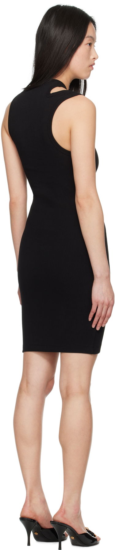 Šaty Versace Versace Jeans Couture Baroque Buckle Minidress Čierna | E78HAO9A3_EJ0004, 2