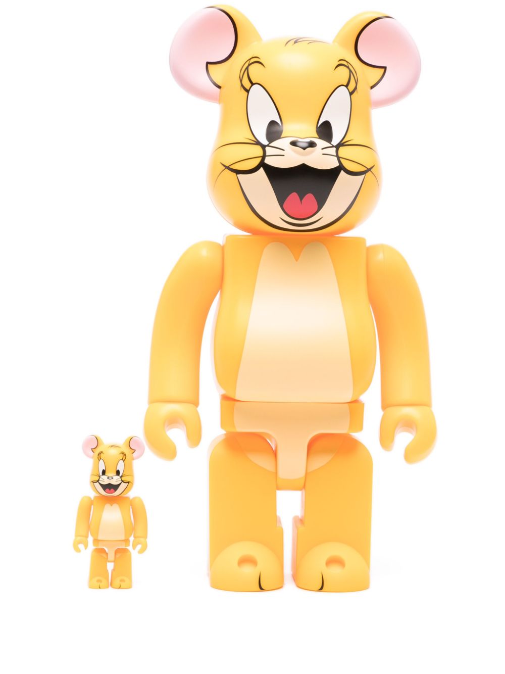 Zberateľské Medicom Toy Tom & Jerry 400% + 100% Jerry Be@rbrick figure set - Yellow Žltá | 453095660663721029483, 0
