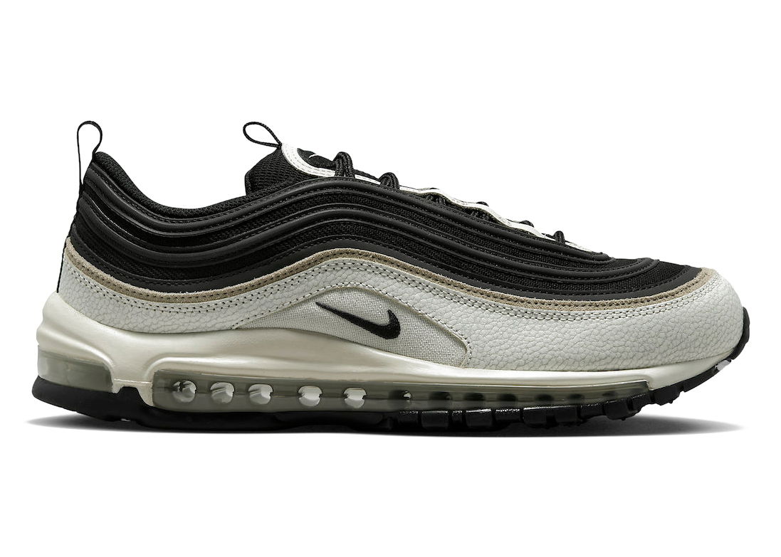 Tenisky a topánky Nike Air Max 97 Light Bone Khaki Black Čierna | DV7421-002, 0