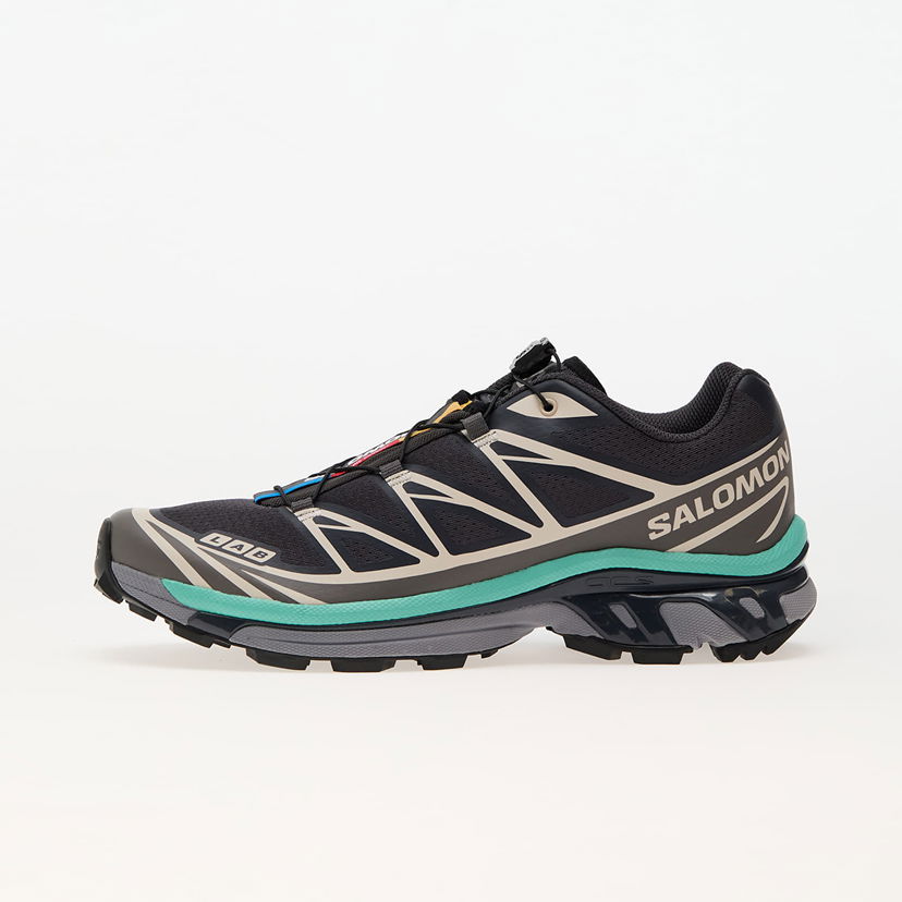 Tenisky a topánky Salomon XT-6 Nine Iron/ Quicksilver/ Waterfall Čierna | L47620500