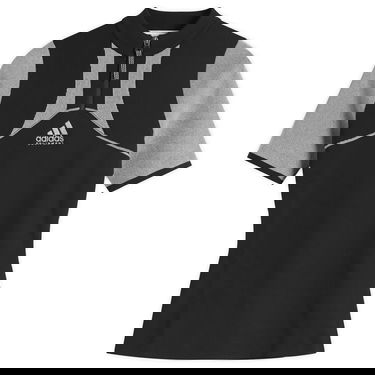 Tričká a tielka adidas Originals Short Sleeve Knit Top Čierna | JW7343, 0