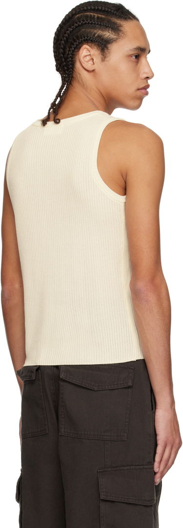 Tielko Soulland Soulland Eleen Rib Knit Tank Top Béžová | 42057-1306, 2