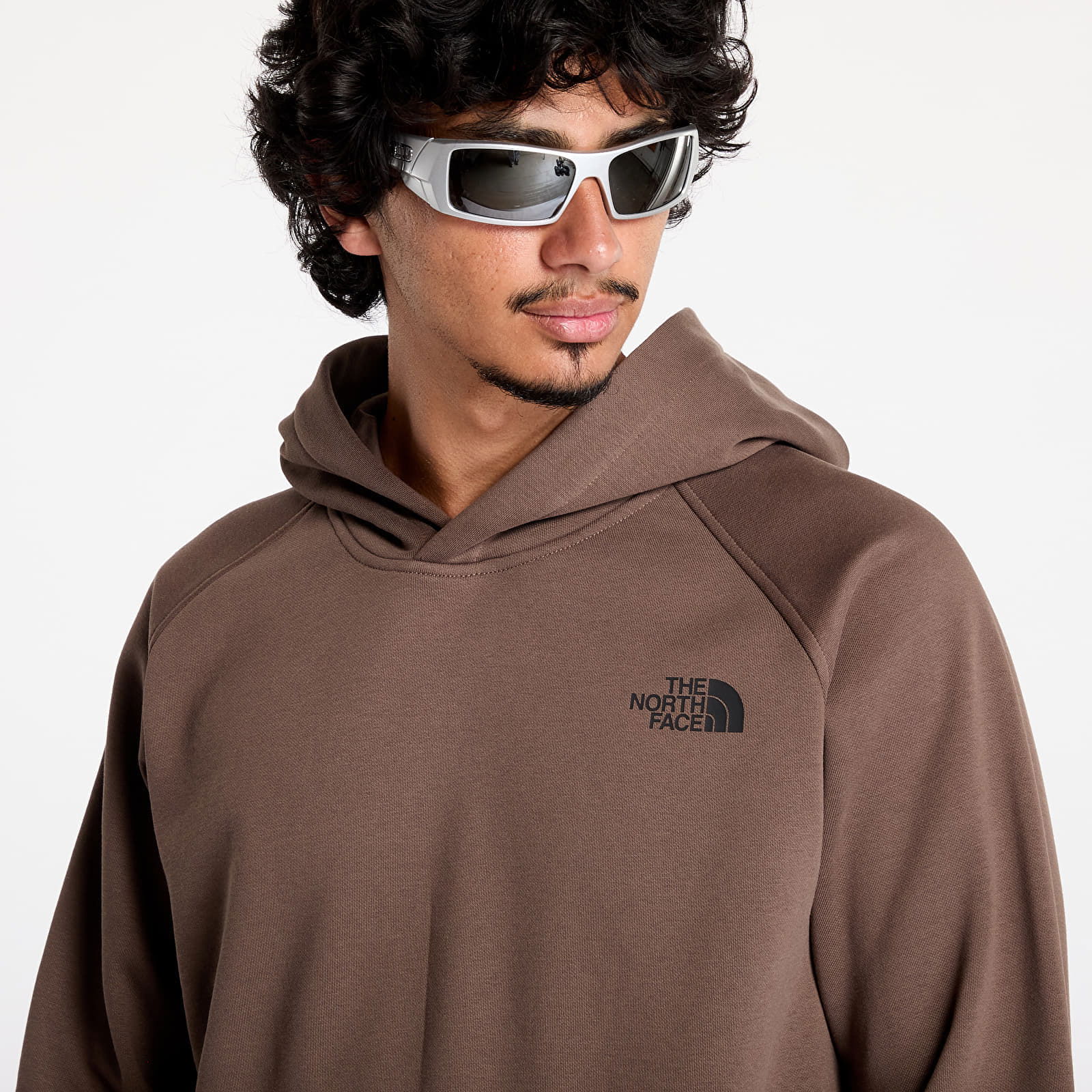 Raglan Redbox Hoodie Smokey Brown