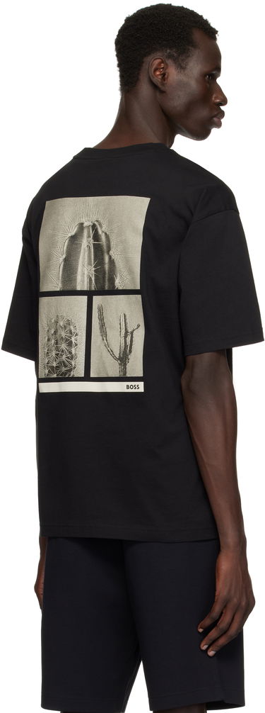 Tričko BOSS BOSS Seasonal T-Shirt Čierna | 50534925, 2