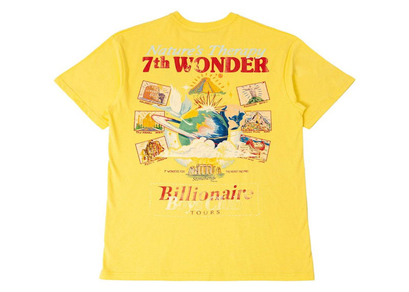 Tričko BILLIONAIRE BOYS CLUB Billionaire Boys Club 7th Wonder Graphic T-Shirt Žltá | 8412204YEL, 0