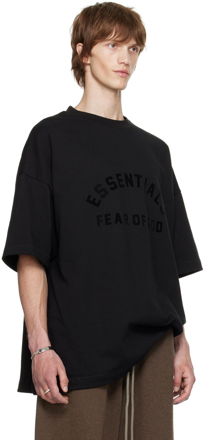 Tričko Fear of God Core Collection Heavy S/S Tee Black Čierna | 125SU242000F, 1