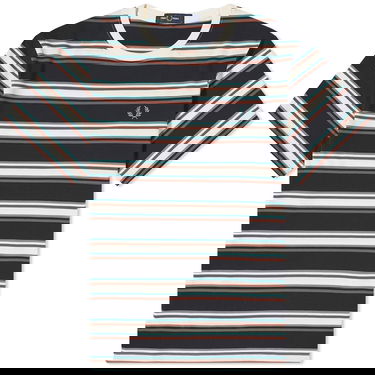 Tričko Fred Perry Stripe T-Shirt Navy | M6557-560, 0