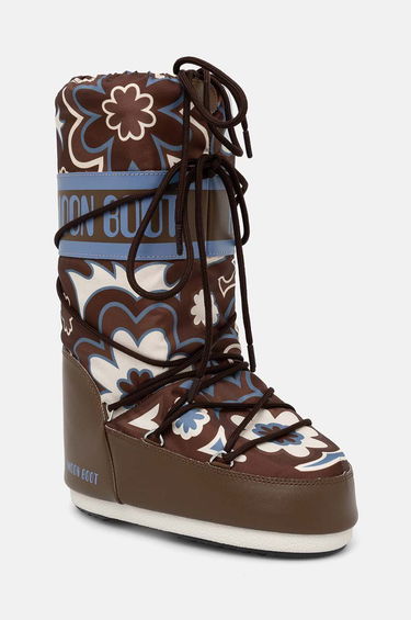 Tenisky a topánky Moon Boot MB ICON FLOWER Boots Hnedá | 80D1402940.MH07, 0