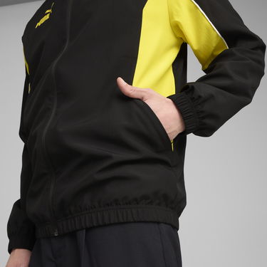 Vetrovka Puma Borussia Dortmund ftblARCHIVE Men's Track Jacket Čierna | 779108_02, 1