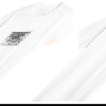 Tričko Maharishi Maharishi Travellers In Snow Graphic Tee, Size Large Biela | 2213-WHT, 1