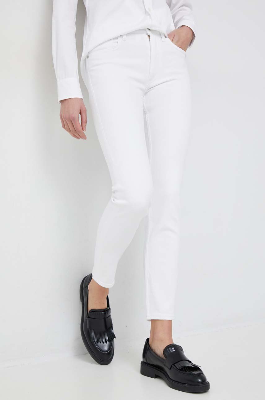 Džínsy Polo by Ralph Lauren Medium Waist Jeans Biela | 211890128, 0