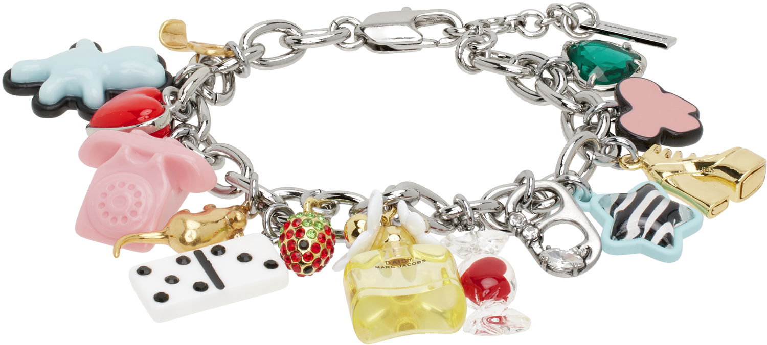 Náramok Marc Jacobs Marc Jacobs Sticker Charm Statement Bracelet Rôznofarebný | 2S5JBR001J85, 0