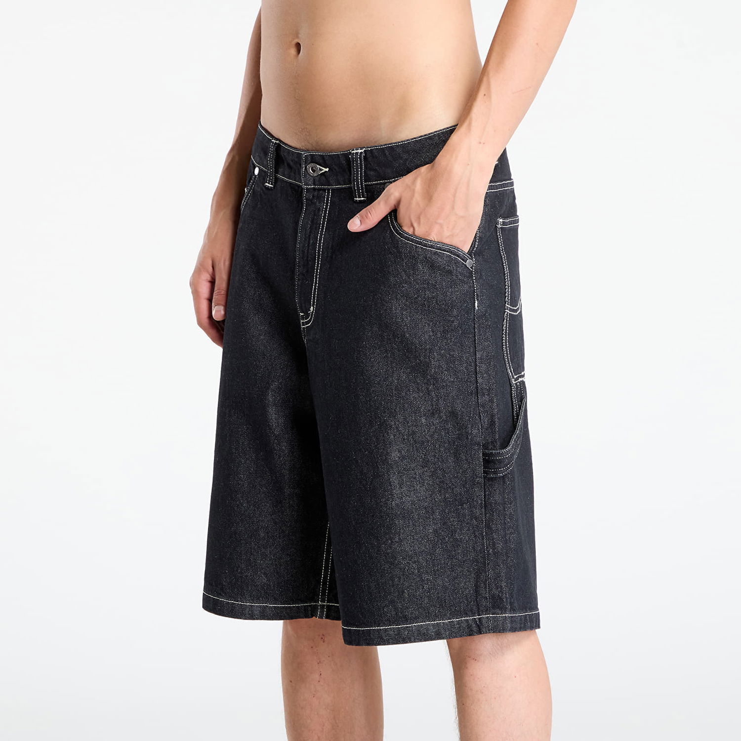 Šortky Dime DIME Classic Denim Shorts Čierna | DIMESU2515BLK, 1