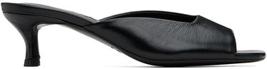Tenisky a topánky BY FAR Wendy Black Leather Mules Čierna | MWFHO128LL002BK001PL, 0