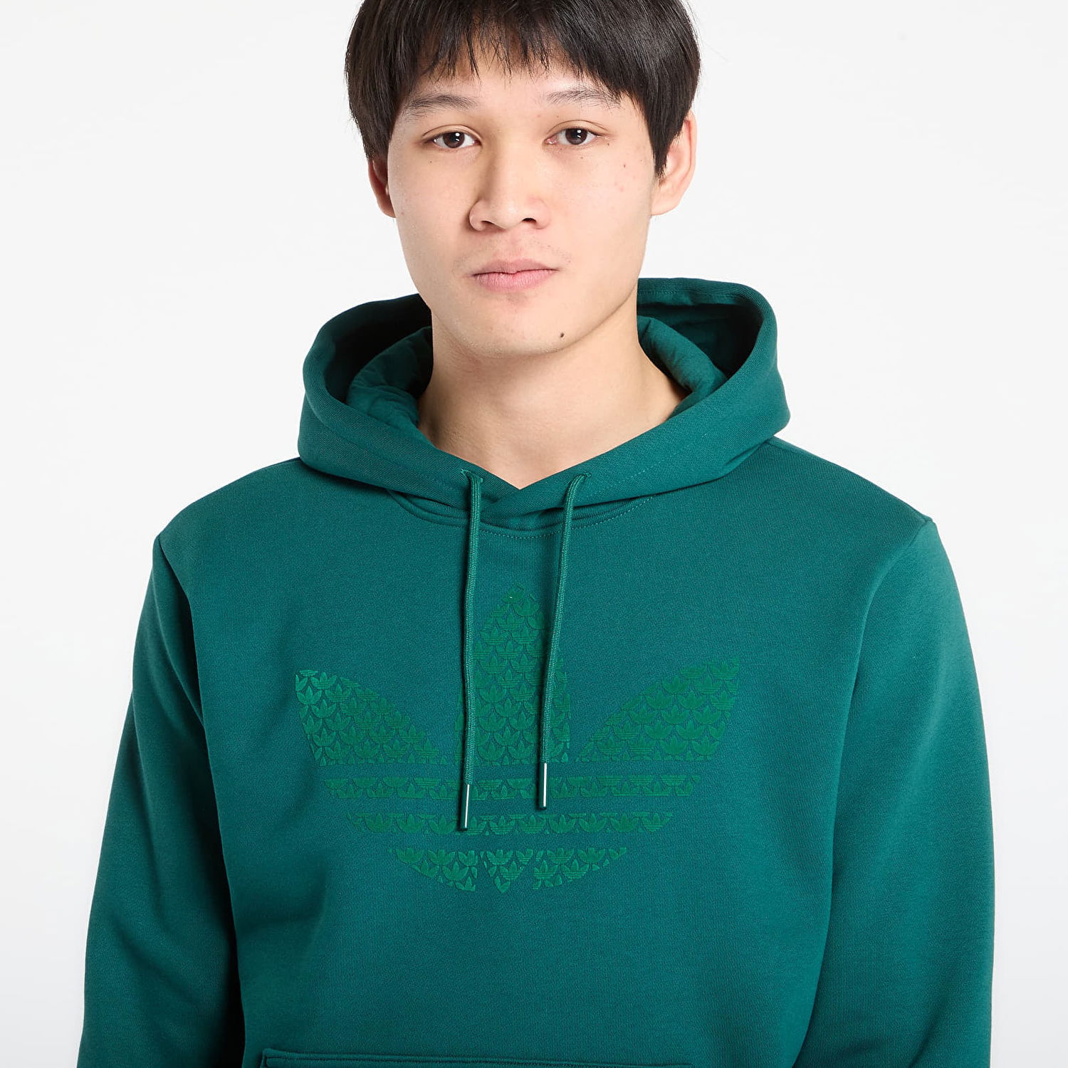 Mikina adidas Originals Monogram Hoodie Zelené | KD0403, 1