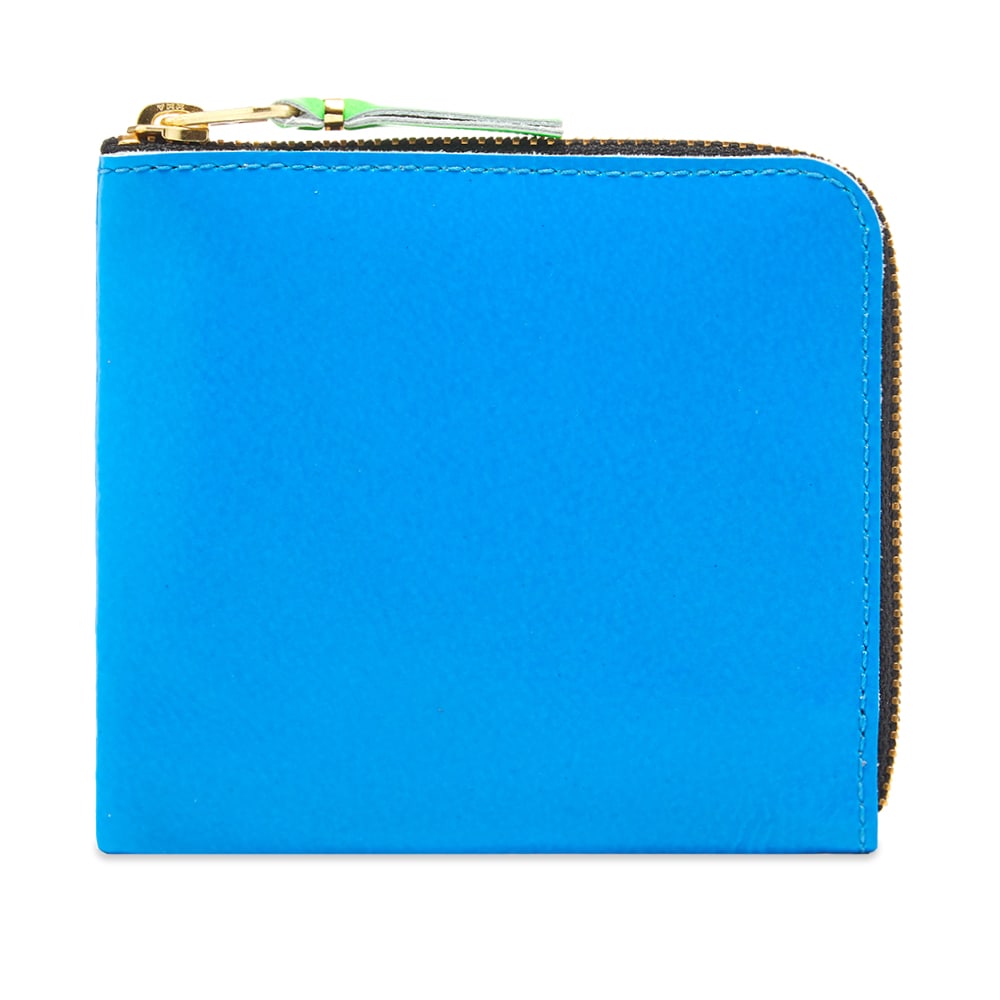 Peňaženka Comme des Garçons Super Fluo Wallet Orange/Blue Modrá | SA3100SF-OB, 0