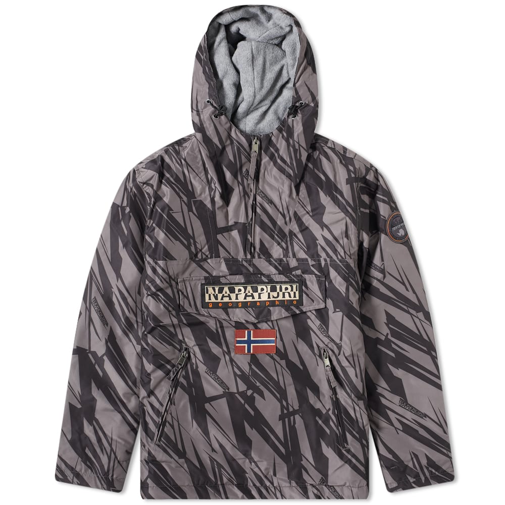 Bunda Napapijri Rainforest Flag Camo Jacket Multi Šedá | NA4EGW-F1J1, 0