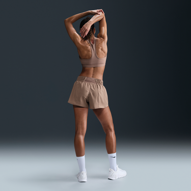Podprsenka Nike Dri-FIT One Mid-Rise 3" Shorts with Liner Hnedá | DX6010-233, 2