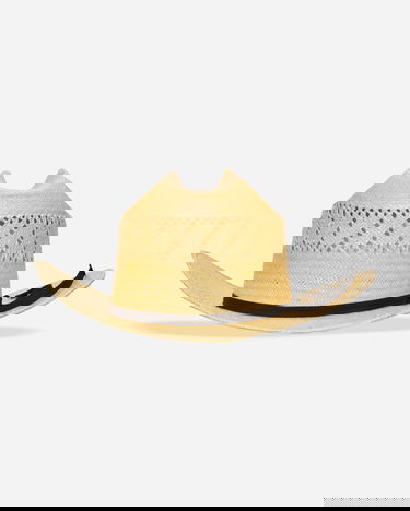 Klobúk WACKO MARIA Straw Cowboy Hat Béžová | 25SS-WMA-HA01 NATURE, 0