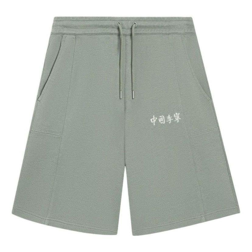 Šortky Li-Ning Li-Ning Straight Shorts Zelené | AKSSA87-6