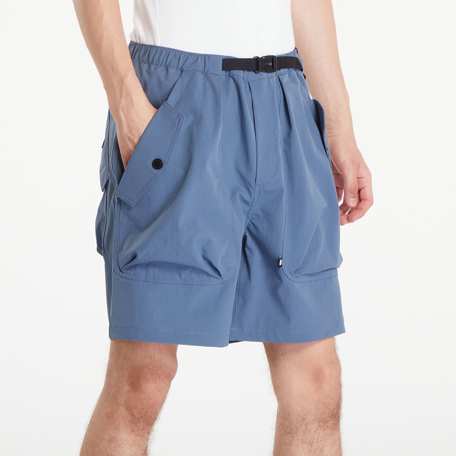 Šortky Horsefeathers Mission Shorts UNISEX Misty Blue Modrá | 24S13A, 1