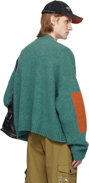 Sveter Martine Rose Martine Rose Oversized Sweater Zelené | 957YA03413, 2