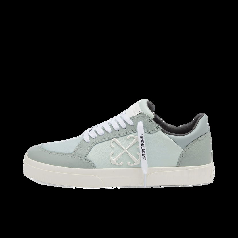 Tenisky a topánky Off-White Low Vulcanized Leather Sneaker Šedá | OMIA293F24LEA0014903