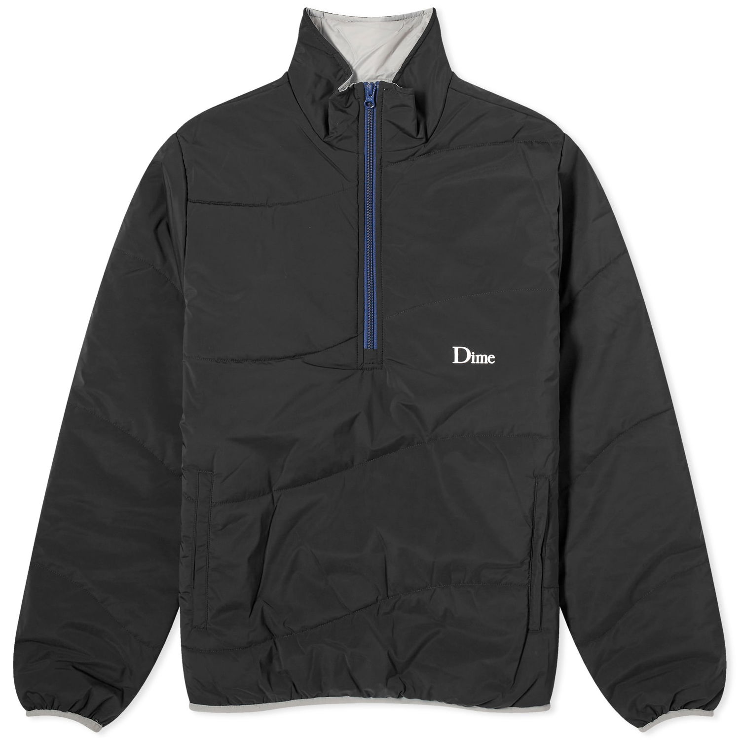 Bunda Dime Trail Half Zip Jacket Čierna | DIMESP242BLK, 0