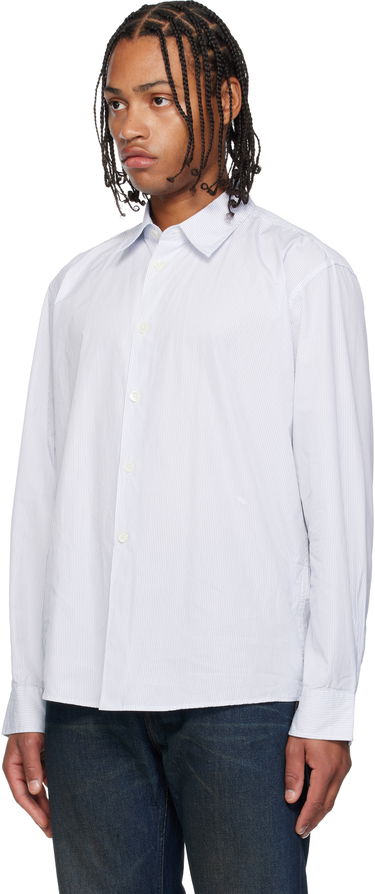 Košeľa OUR LEGACY Beyond Striped Button-Up Shirt Biela | M4252BD, 3