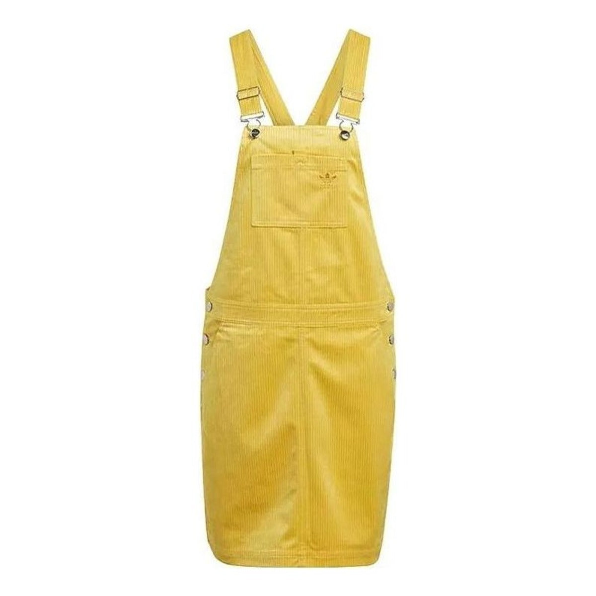Overal adidas Originals Corduroy Pinafore Dress Žltá | GU2994, 0