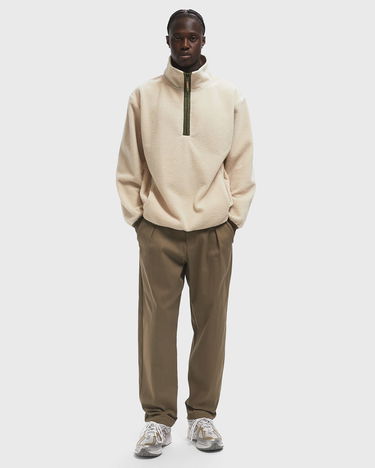 Nohavice A.P.C. A.P.C. Renato Pleated Cropped Trousers Hnedá | COFCO-H08428-BAG, 2
