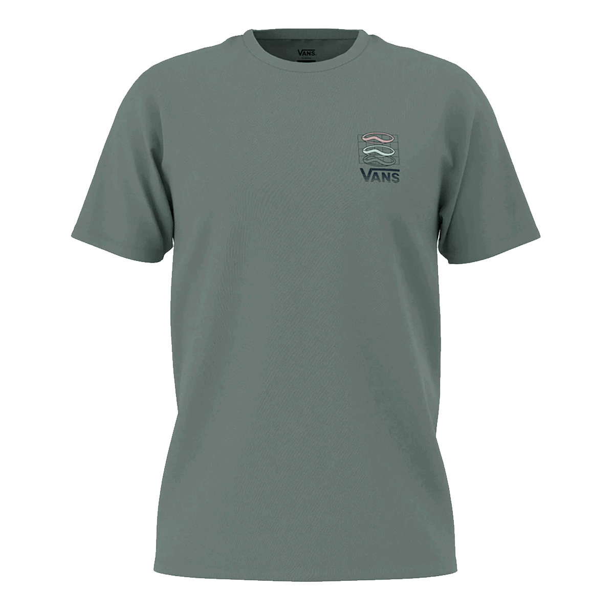 Tričko Vans Vans Micro Trails Short Sleeve T-Shirt Zelené | VN0007UWRL6, 0