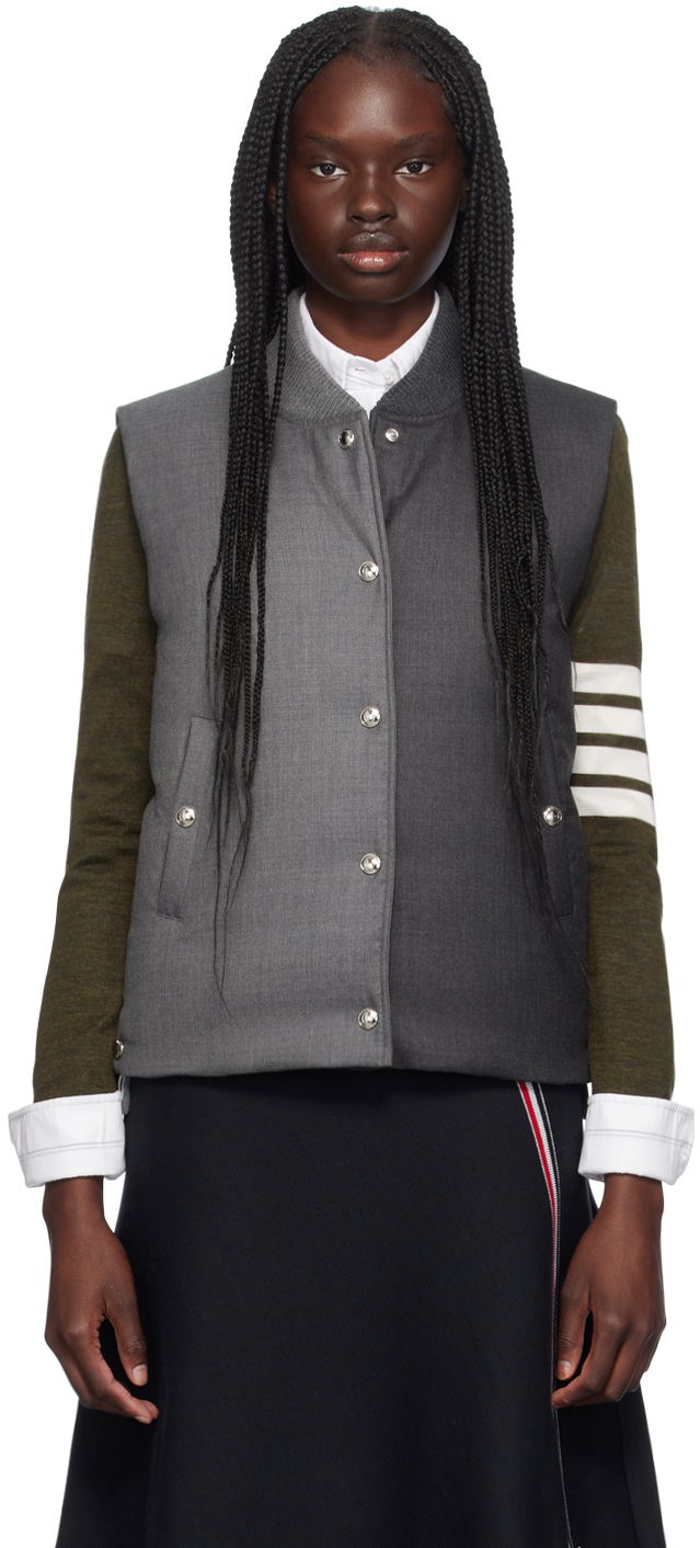 Vesta Thom Browne Down Vest Šedá | FVD020Y-00626, 0