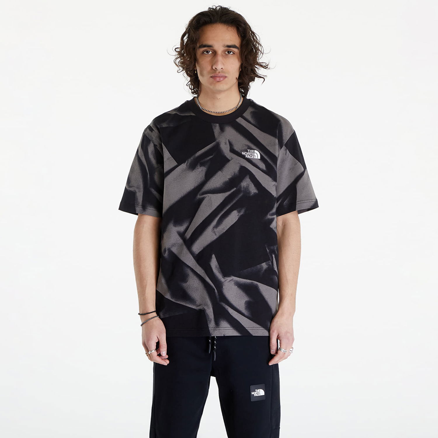 Tričko The North Face S/S Oversize Simple Dome Print Tee Smoked Pear Čierna | NF0A881KSIF1, 0