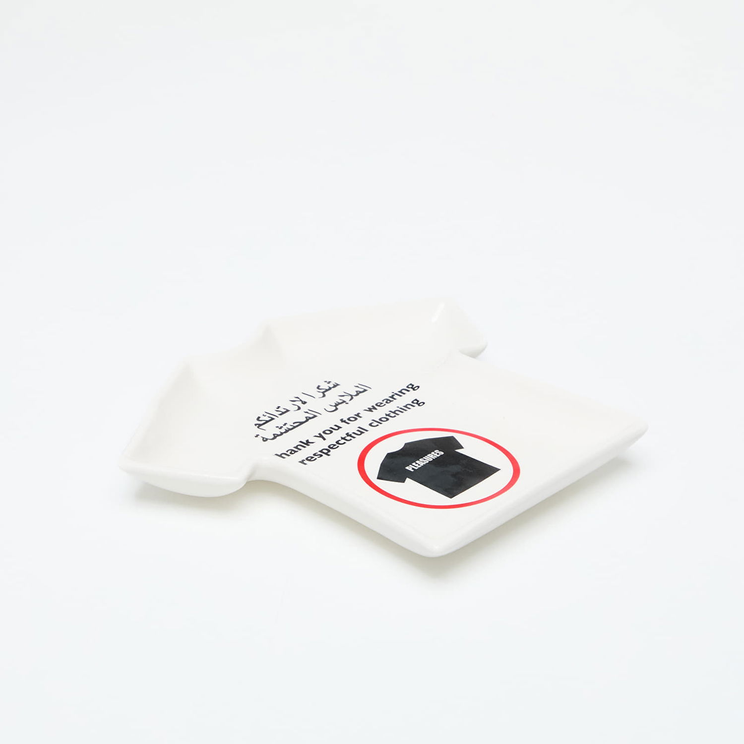 Home decor Pleasures Respectable Ceramic Tray White Universal Biela | P24F054 WHITE, 1