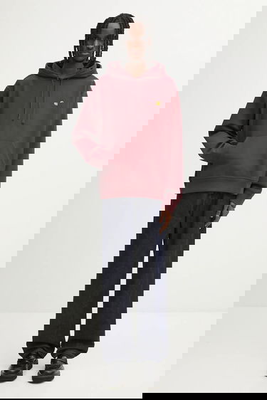 Mikina Carhartt WIP Plain Hooded American Script Sweat Vínová | I028279.33KXX, 4