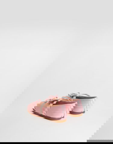 Tenisky a topánky Dolce & Gabbana Dolce & Gabbana Patent Leather Ballet Flats For First Steps (19-26) Ružová | D20093A483180416, 2