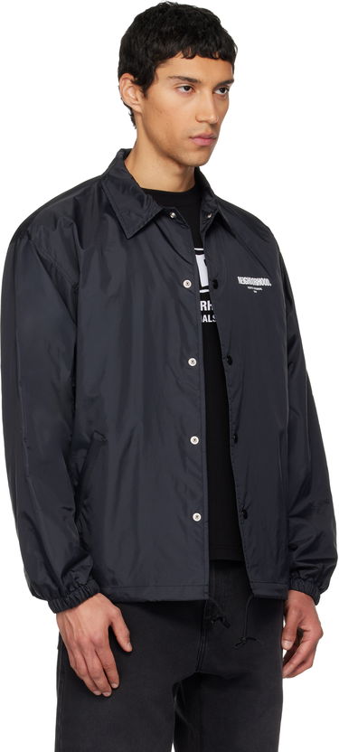 Vetrovka Neighborhood Snap-Button Coach Jacket Čierna | 252TSNH-JKM01, 1