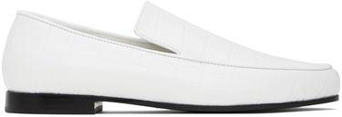 Oblečenie TOTEME TOTEME 'The Croco Oval' Loafers Biela | 234-WAS813-LE0023, 0