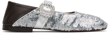 Šaty Wales Bonner Wales Bonner Glide Ballerina Flats Hnedá | WBW44011A 21090, 0