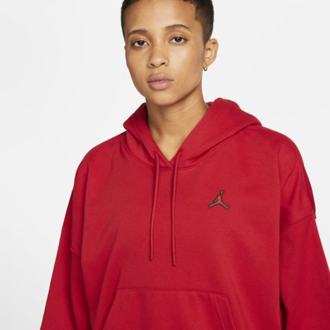 Mikina Jordan Essentials Fleece Hoodie Červená | DN4570-687, 0