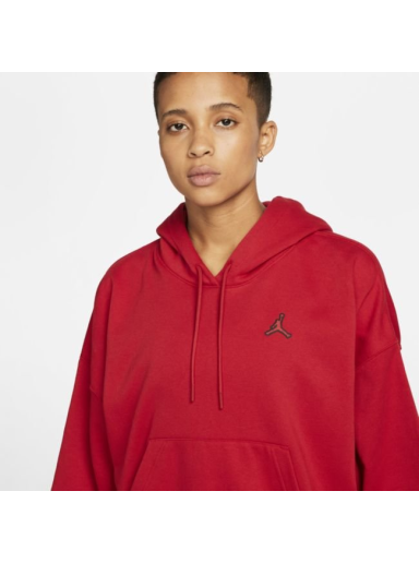 Mikina Jordan Essentials Fleece Hoodie Červená | DN4570-687